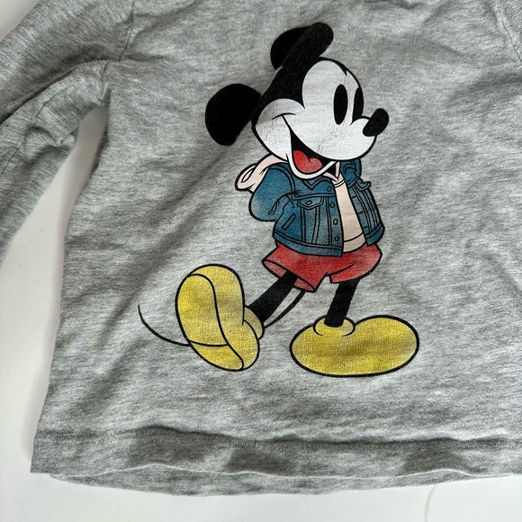 GAP x Disney | Mickey Mouse Valentine Long Sleeve Shirt Size 18 to 24 months - Picture 2 of 5